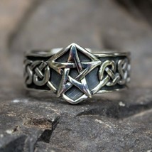 Star of David Christian Israel Jewish Silver Stainless Steel 316 Ring Size 7-12  - £18.33 GBP