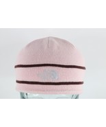 Vintage The North Face Spell Out Striped Wool Knit Winter Beanie Hat Cap... - $47.70 CAD