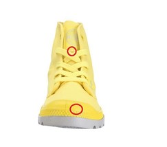 PALLADIUM Womens Comfort Shoes Pampa Hi Lite B Vapor Casual Yellow Size ... - £48.14 GBP