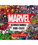 3500+ Mega Bundle LAYERED Files, Avangers, IronMan, Thor, Deadpool , Spi... - $3.50