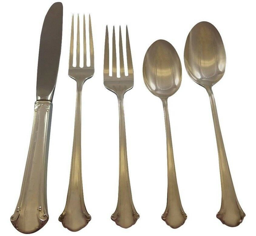 Chippendale by Towle Sterling Silver Flatware Service For 8 Set 40 Pieces - $2,376.00