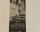 Librarian Quest For The Spear Vintage Movie Print Ad Noah Wylie TPA5 - $5.93