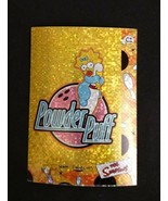 2000 Artbox  The Simpsons Sticker  Prism Chase Card C1 Powder Puff - $24.74