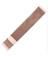 WITHit Rose Gold Stainless Steel Mesh Watch Band For Fitbit Charge 3 &amp; C... - £6.23 GBP
