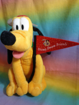 Disneyland Walt Disney World Dream Friends Pluto Bean Bag Plush Backpack... - £7.86 GBP