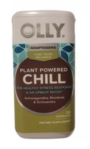 Olly Plant Powered Chill with Ashwagandha, Rhodiola, Schisandra 30 Capsu... - £11.84 GBP