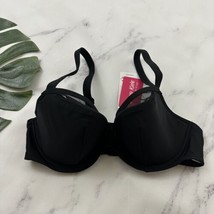 Curvy Kate Sheer Class Balcony Bikini Top Size 32 DDD New Black Swim Und... - $26.72