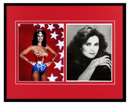 Lynda Carter VINTAGE Signed Framed 16x20 Photo Set Wonder Woman - £277.86 GBP