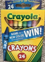 1 Crayola Crayons 24count  B4 Bluetiful w/Dandy Collectable~ - £4.75 GBP