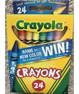 1 Crayola Crayons 24count  B4 Bluetiful w/Dandy Collectable~ - £4.68 GBP