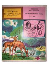 God Made The First Family Show'N Tell Picturesound Program Record &amp; Film - $9.78