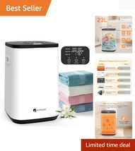 Deluxe LED Towel Warmer: 23L Capacity with Auto Shut-Off &amp; Child Safety - $148.45