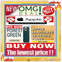 ✅??APPLE Authentic CASE iPhone LEATHER CASE MagSafe CASE???BUY NOW??️ - $39.00
