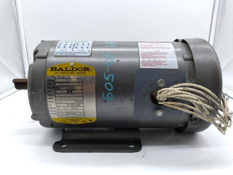 Baldor MM3546-1.0SF I.E.C Industrial Motor, 0.75kW  - $178.00
