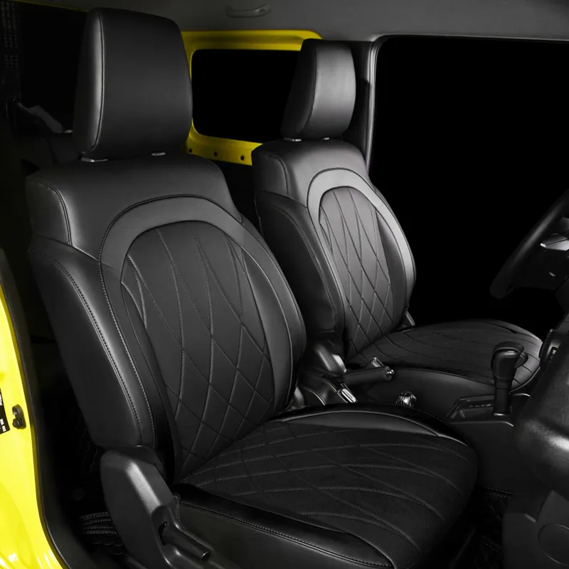 Car Seat Covers Protector Cushion Pad For Suzuki Jimny JB64 JB74 Leather... - $368.62+