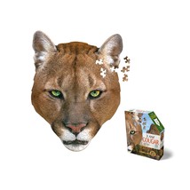 Madd Capp Puzzles - I AM Cougar - 300 Pieces - Animal Shaped Jigsaw Puzzle - £17.09 GBP