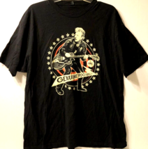 Brian Setzer Stray Cats Vintage 90s Genuine Rockabilly Black Tultex T-Shirt 2XL - $58.95