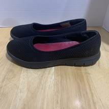 Skechers Women&#39;s Sneaker 8.5 Work Relaxed Fit Slip On Shoes Black Ballet... - $408.40 MXN