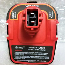 Waitley Battery Adapter #WTL1820 for DeWALT Tools 18V - 20V DCA1820 DCB090 NEW! - £15.97 GBP