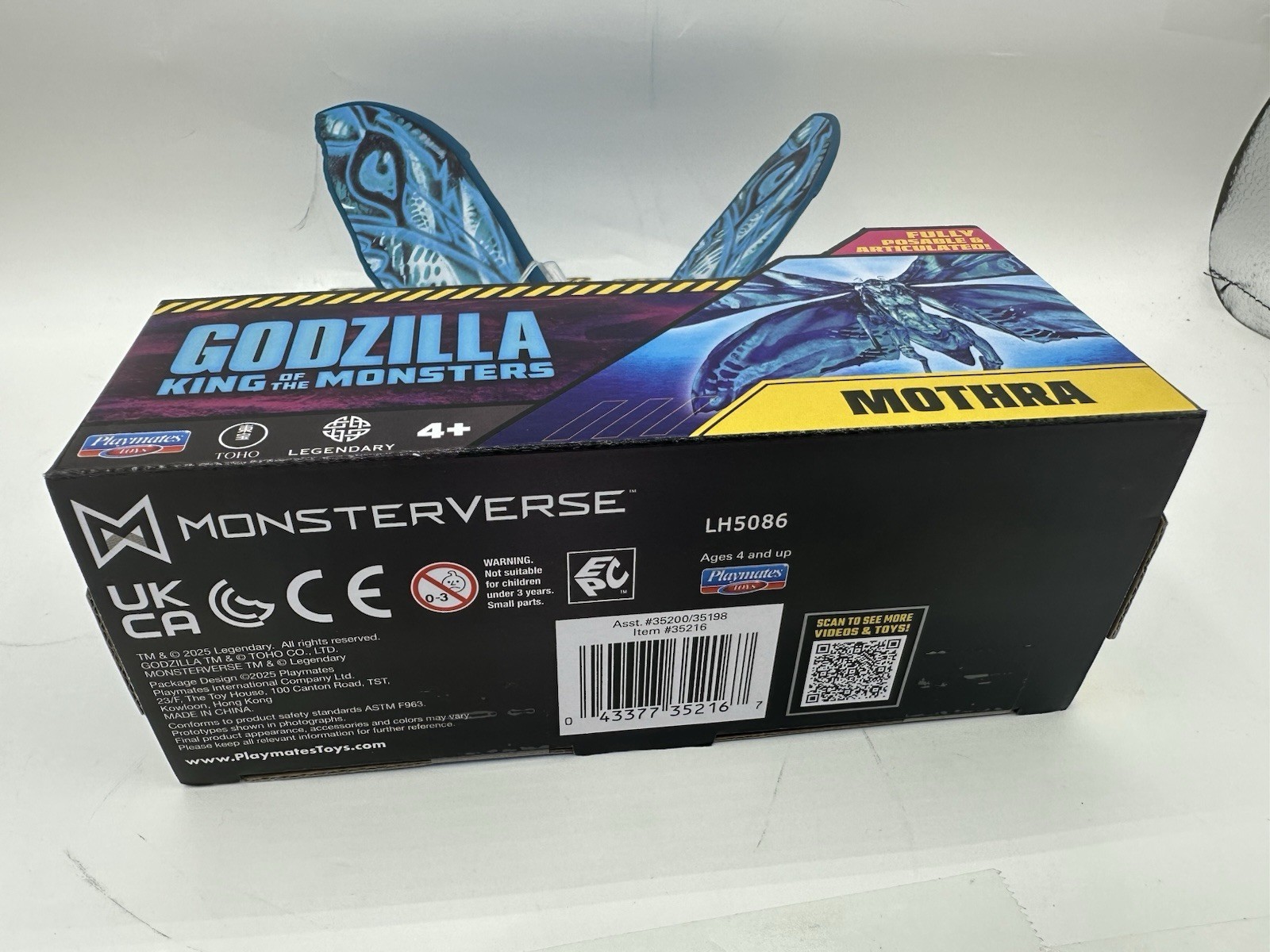 MonsterVerse Godzilla King Of The Monsters MOTHRA (Blue) 6" Figure NEW 2025 Item image 8