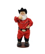 Christmas Fantasy Holly Jolly Rock Santa Animated Holiday Decor 16&quot; Boxe... - $1,100.13 MXN