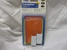 Cable Hider Coupling PVC 3/4&quot; Wide for Seams White 2 Pack - $15.87