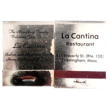 La Cantina Restaurant Vintage Matchbook Mass Matches Unstruck Lot Of 2 E19A - $373.45 MXN