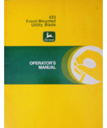 John Deere Operatori Manuali 423 Montaggio Frontale Utilità Lama K9 - $369.50 MXN