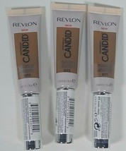 Lot 3 Revlon PhotoReady Candid Antioxidant Concealer Makeup #075 Hazelnut 0.34oz - £10.22 GBP