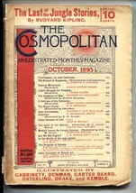 Cosmopolitan Pulp Magazine Oct 1895- Rudyard Kipling-Jungle Story - £222.05 GBP