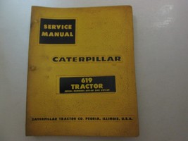 Caterpillar 619 Tractor 61F1-UP 62F1-UP Service Repair Shop Manual BINDE... - $50.11