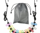 Retractable Portable Clothesline For Travel,Clothing Line With 12 Clothe... - $18.99