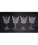 4 Crystal 6&quot; WINE Bar Glasses Cristal D&#39;Arques Durand Luminarc France - $280.60 MXN