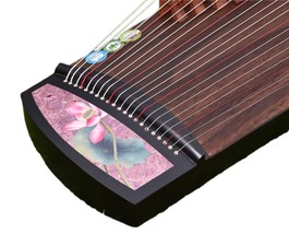 Guzheng 125cm thin and Portable lotus pattern Chinese stringed instruments - £352.73 GBP