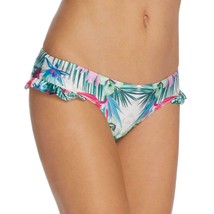 Isabella Rose Hot Tropics Ruffled Bikini Bottom, Size M, MSRP $60 - £16.97 GBP