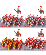 Kingdom Castle Red Lion Knights Infantry Army Set 84 Collectible Minifigures - £20.60 GBP - £86.95 GBP