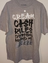 Million Dolla Motive T-Shirt Men&#39;s XL Gray Cream Cash Rules Everything (... - $26.72