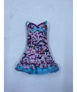 2011 Sister Slumber Party Barbie Doll Blue Pink Dress Nightie Fits SF Only - £3.83 GBP