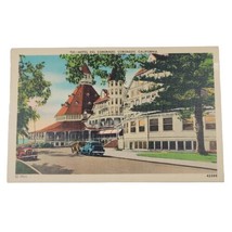 Hotel Del Coronado California Vintage Postcard Linen Unposted Classic Cars - £3.98 GBP