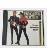 Brooks and Dunn Hard Workin Man Audio CD 1993 Country Music Boot Scootin... - £5.41 GBP