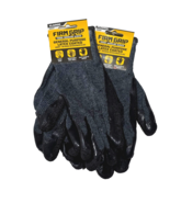 2 Pair Firm Grip Tough Working Gloves General Purpose Latex Coated Knit ... - $30.32 CAD