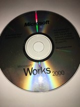 Microsoft Works 2000 #X04-75247 Replacement Disc (PC, 1999) - disc Only TESTED - £25.49 GBP