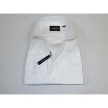 Men's Shirt Charles TYRWHITT 100% Cotton Cut-away Collar CHT-21 White Pique image 3