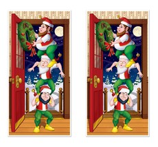 Christmas Elves Door Cover - $7.89