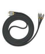 Philips Cable Stereo Audio TV 24k Gold Plated Connectors 12ft PXT1000 He... - $13.17 CAD