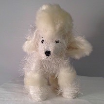 Ganz Webkinz Plush White Fuzzy Poodle Plush Vgc Cute - $4.57