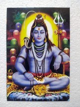 Tarjeta postal religiosa del dios hindú Lord Shiva Mahadeva Shankara, 14... - £5.01 GBP