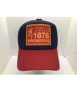 Browning Trucker Hat Snapback Cap Adjustable Mesh Hunting Outdoor Buckmark - $27.01 CAD