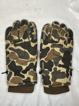 Winter Saranac Gore-Tex Gloves Men’s Large Camo Camouflage - £19.71 GBP