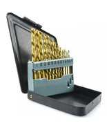 13pcs Left-Hand Drill Bit Set SAE 1/16&quot; ~1/4&quot; Reverse Twisted Bolt Remov... - $22.43